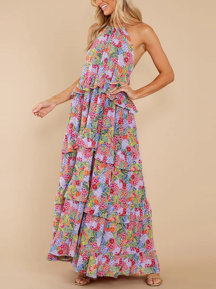 How to wear a printed dress stylishly?